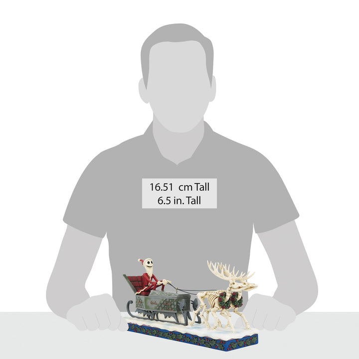 Disney Traditions | Jack Skeleton Sleigh | Figurine