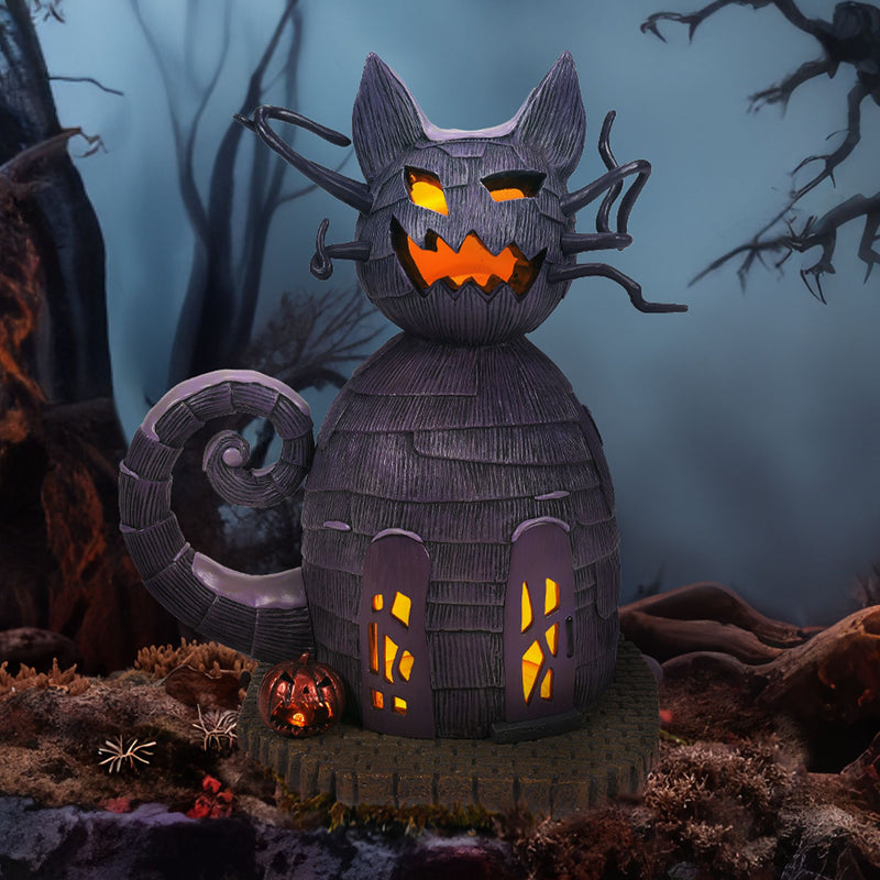 Nightmare Before Christmas VLG | Cat House | Lighted Buildings