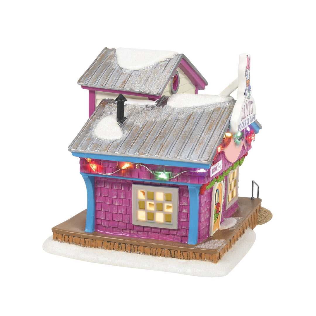Disney Village | Daisy's Dockside Cafe | Lighted Buildings