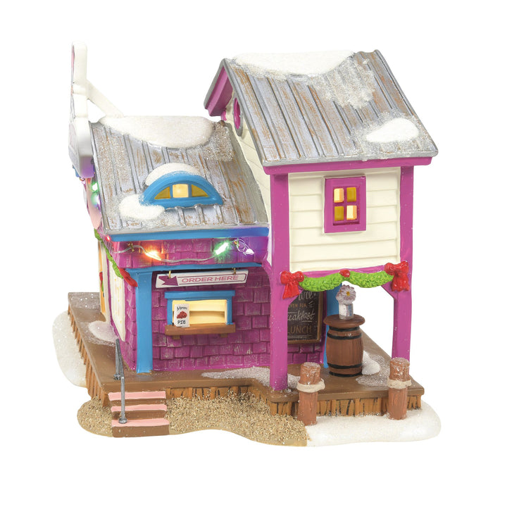 Disney Village | Daisy's Dockside Cafe | Lighted Buildings