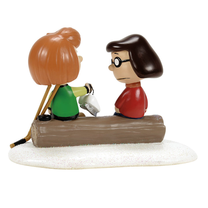 Peanuts Village | Peppermint Patty & Marcie | Village Figures