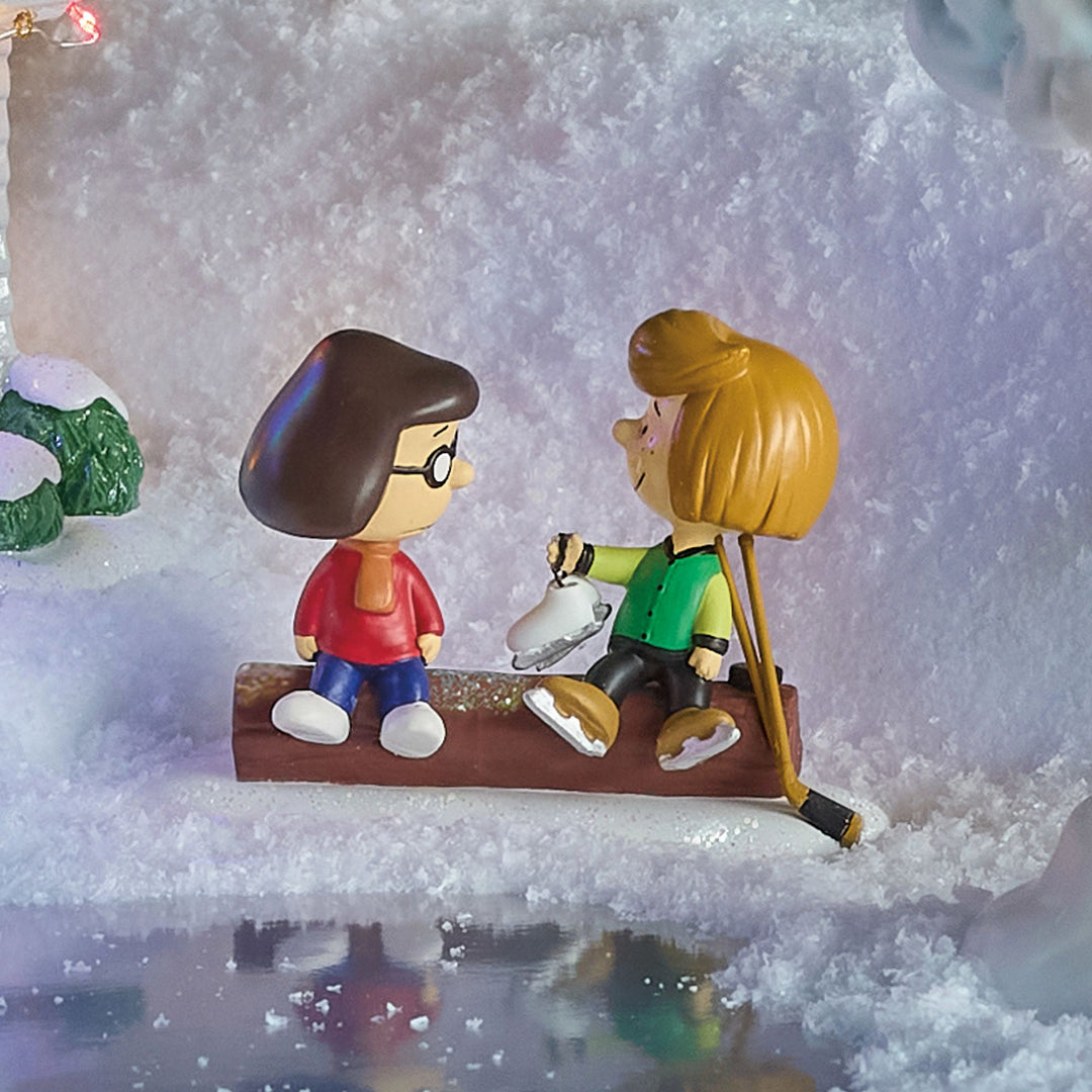 Peanuts Village | Peppermint Patty &amp; Marcie | Village Figures