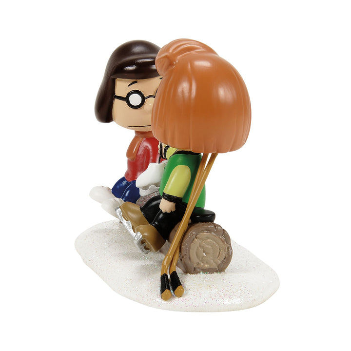 Peanuts Village | Peppermint Patty & Marcie | Village Figures