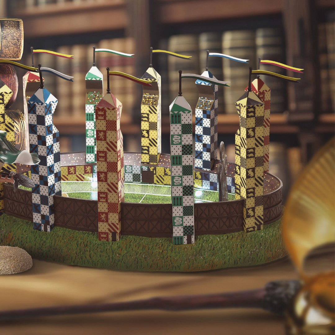 Harry Potter Village | The Quidditch Pitch | Lighted Buildings