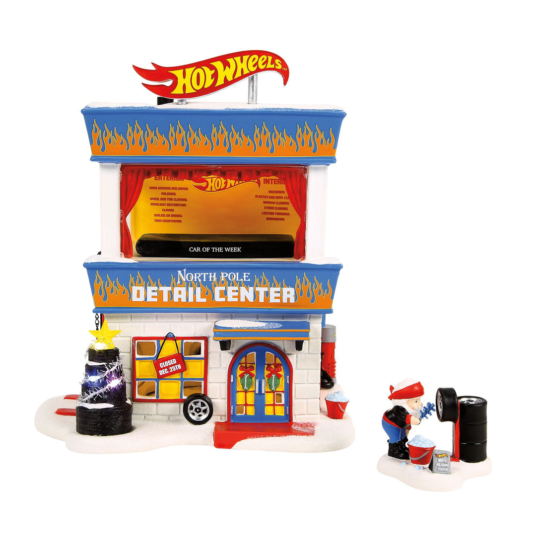 North Pole Series | Hot Wheels Detail Center S/2 | Lighted Buildings
