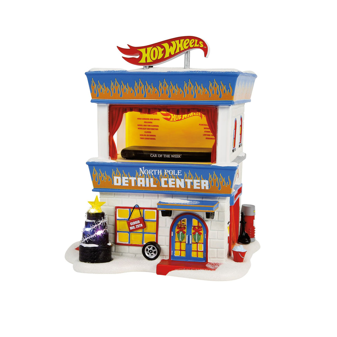 North Pole Series | Hot Wheels Detail Center S/2 | Lighted Buildings