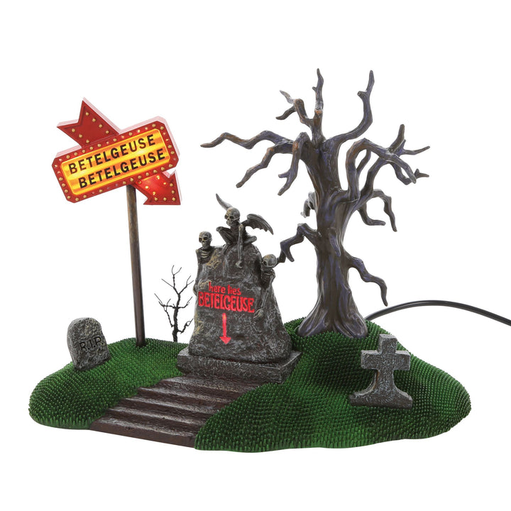 Hot Properties Village | Beetlejuice Cemetery Plot | Village Figures