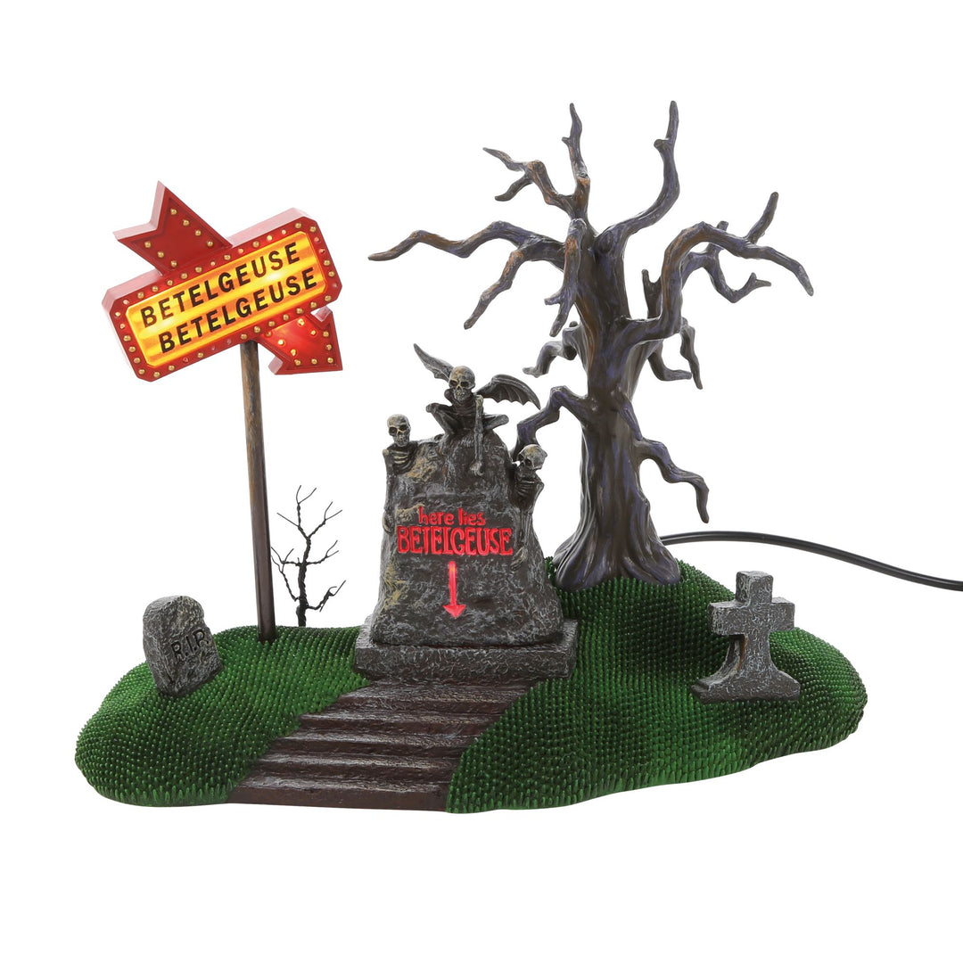 Hot Properties Village | Beetlejuice Cemetery Plot | Village Figures