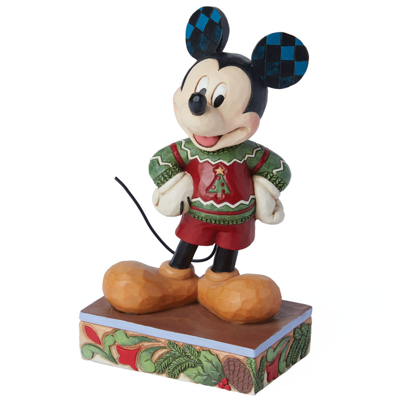 Disney Traditions | Mickey Christmas Sweater | Figurine