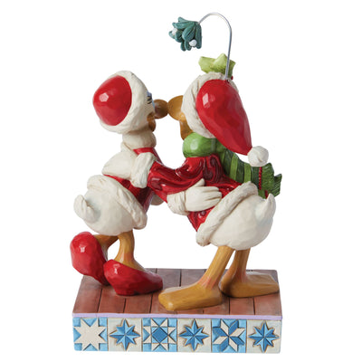 Disney Traditions | Donald and Daisy Mistletoe | Figurine