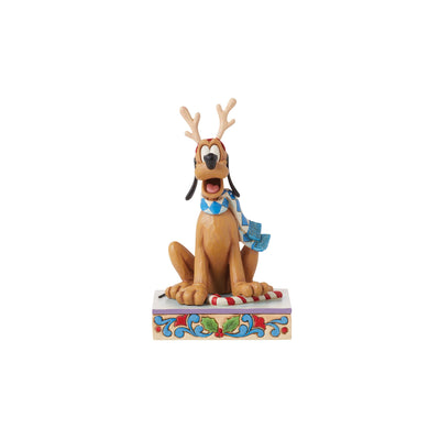 Disney Traditions | Pluto Christmas Holiday | Figurine