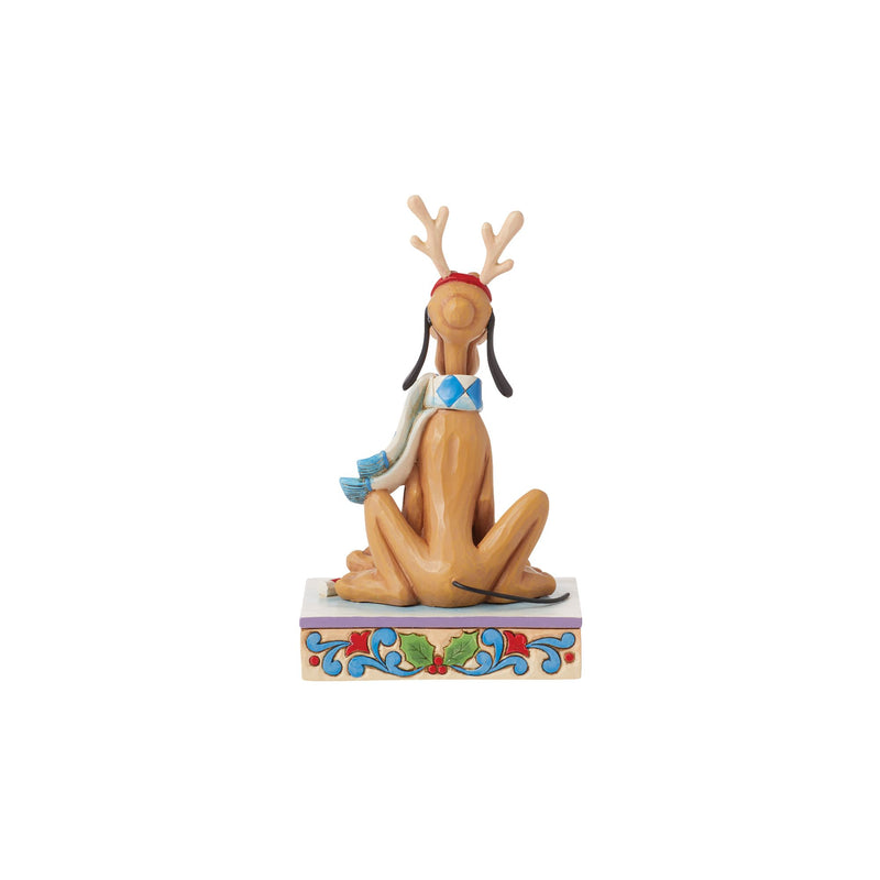 Disney Traditions | Pluto Christmas Holiday | Figurine