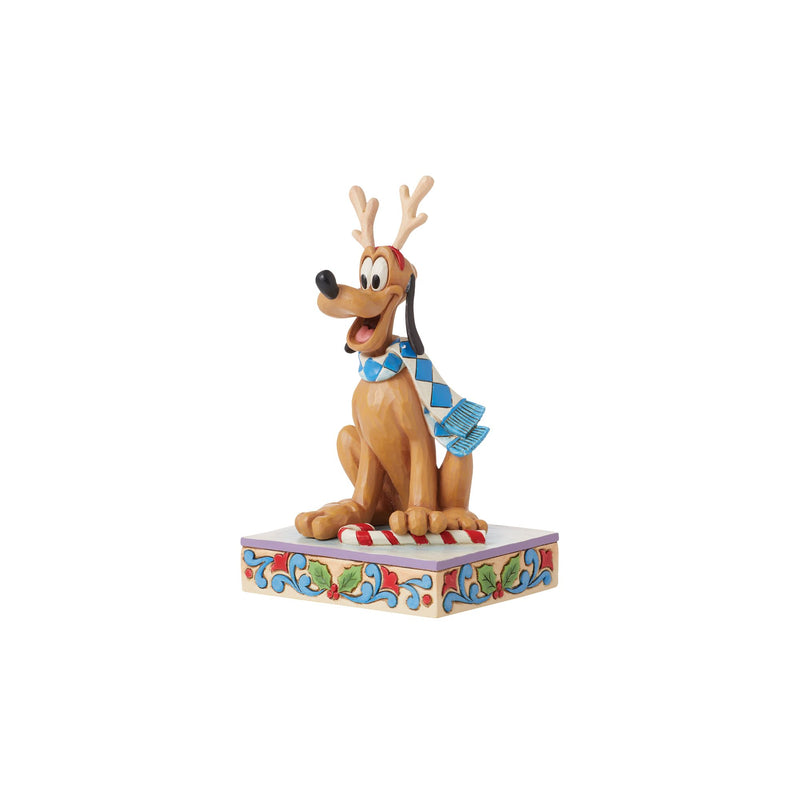 Disney Traditions | Pluto Christmas Holiday | Figurine