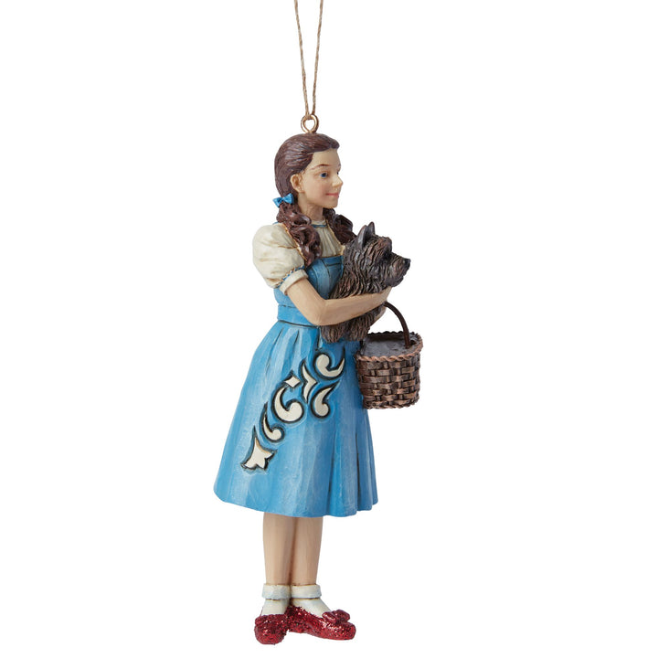 Wizard of Oz by Jim Shore | Dorothy & Toto H/O | Hanging Ornament