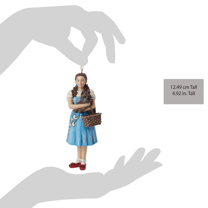 Wizard of Oz by Jim Shore | Dorothy & Toto H/O | Hanging Ornament
