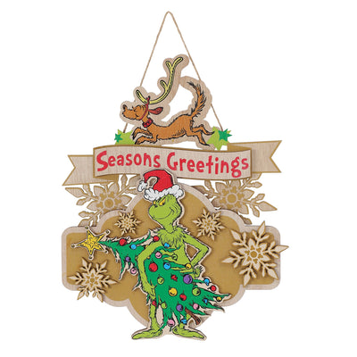 Flourish | Grinch and Max Wall Decor | Door Hanger