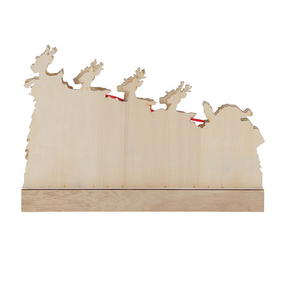 Flourish | Lit Rudolph Sleigh Decor | Decor