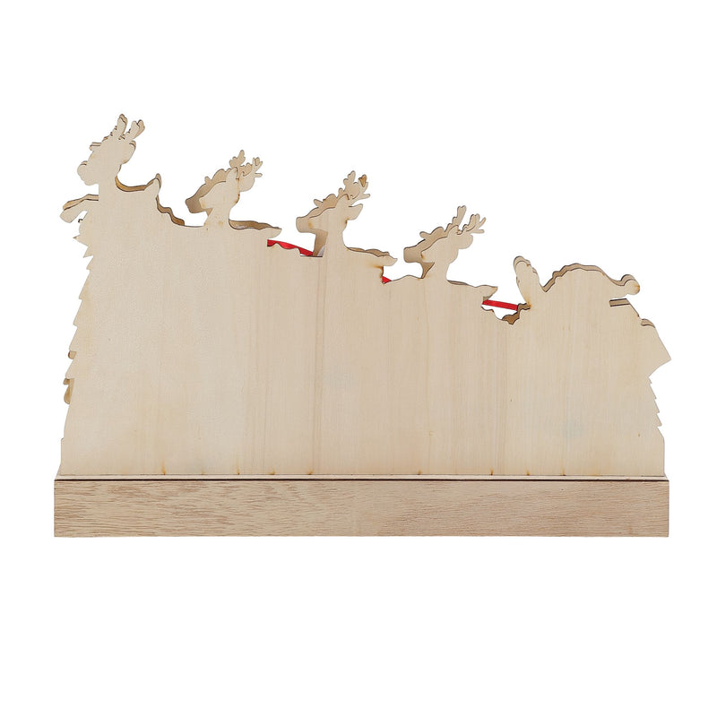 Flourish | Lit Rudolph Sleigh Decor | Decor