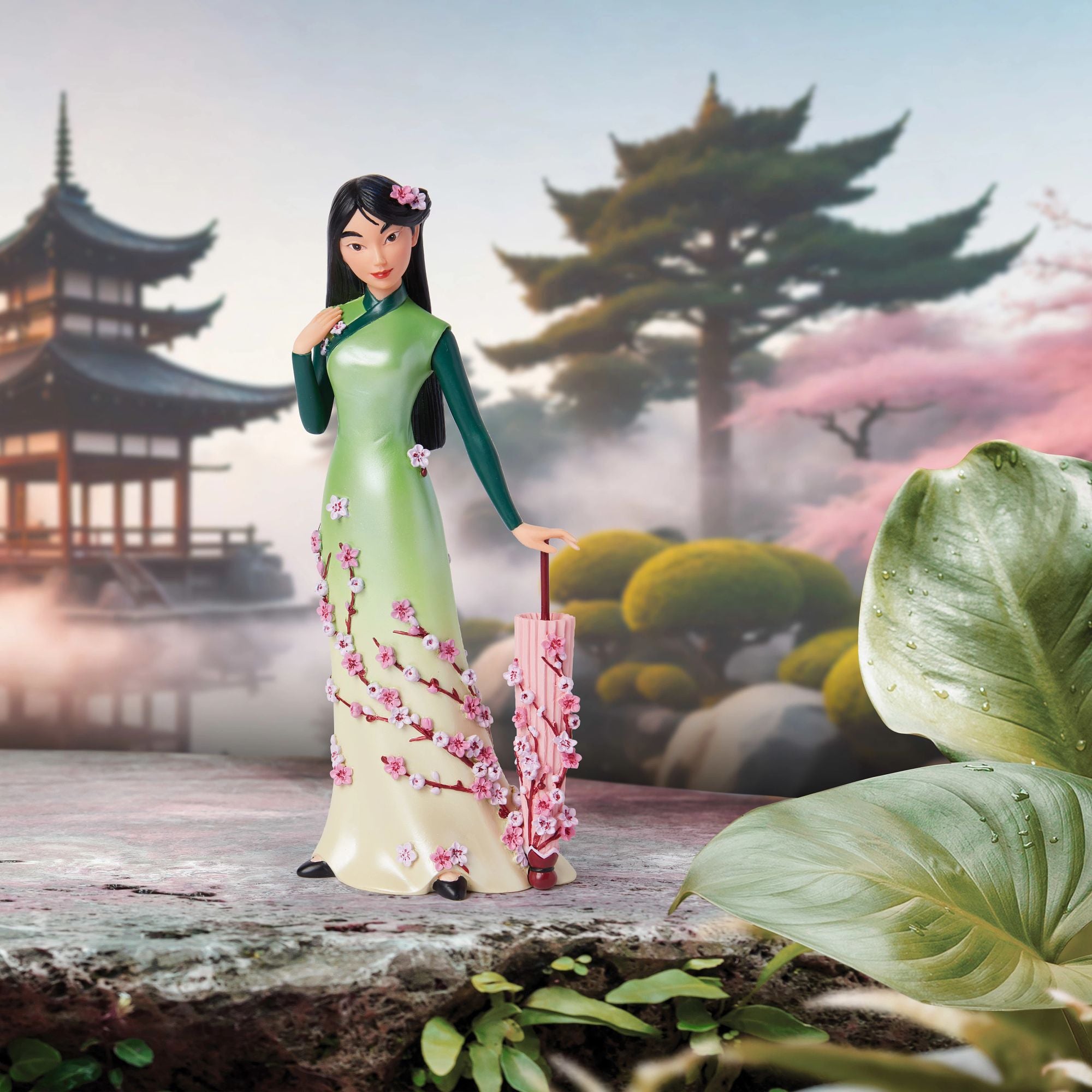 Disney Showcase | Botanical Mulan | Figurine – Enesco Studios