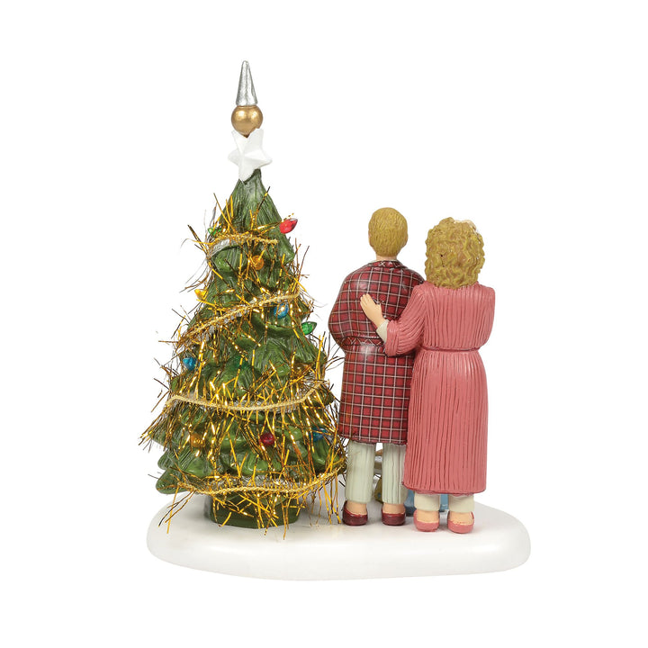 A Christmas Story Village | The Family Opens Their Gifts | Village Figures