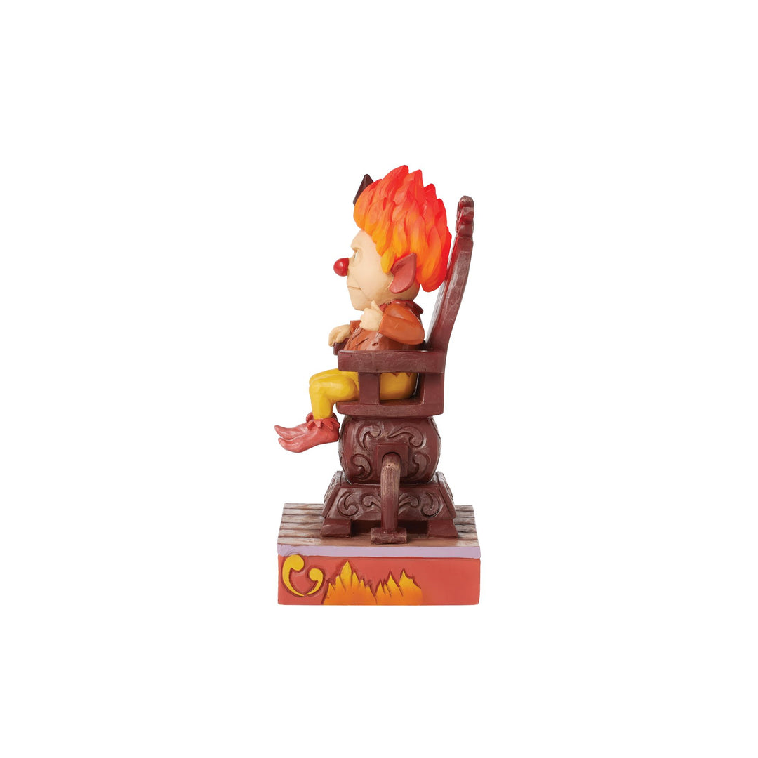 Year wout Santa by Jim Shore | Heat Miser Sitting on Throne | Figurine