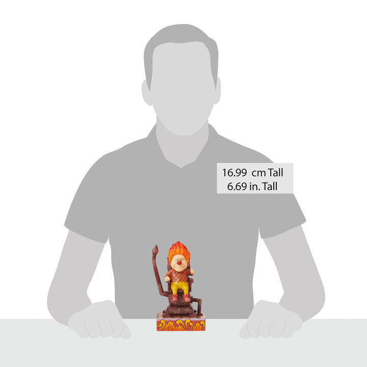 Year wout Santa by Jim Shore | Heat Miser Sitting on Throne | Figurine