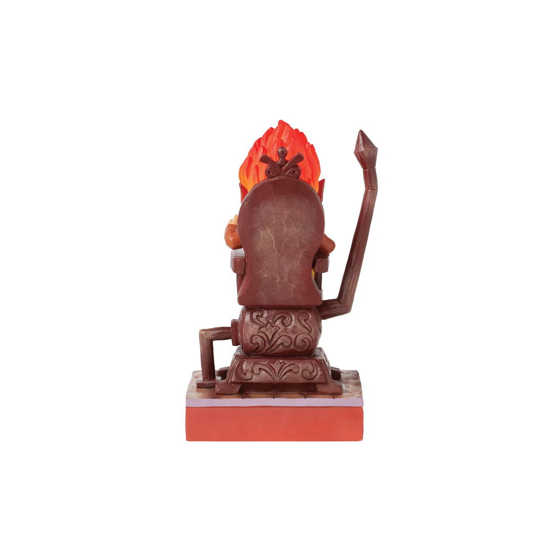 Year wout Santa by Jim Shore | Heat Miser Sitting on Throne | Figurine