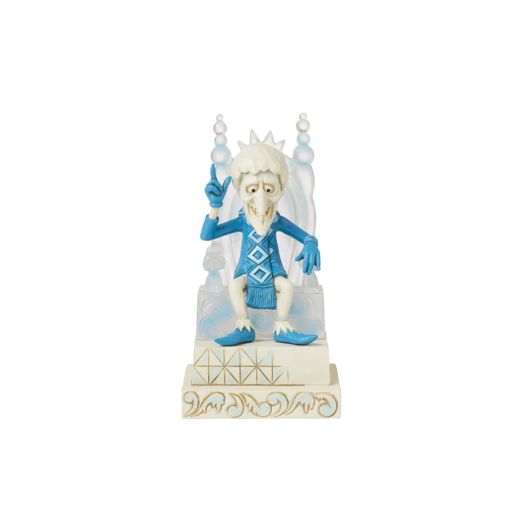 Year wout Santa by Jim Shore | Snow Miser Sitting on Throne | Figurine