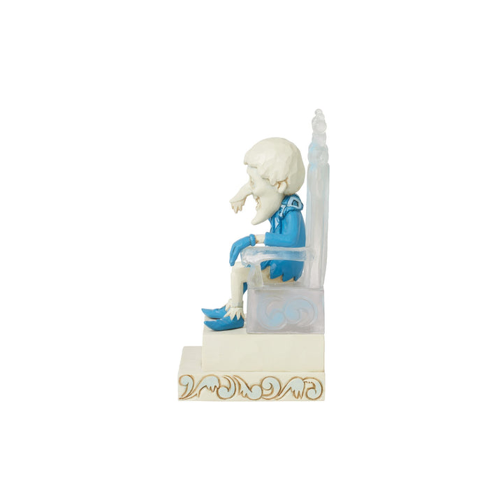Year wout Santa by Jim Shore | Snow Miser Sitting on Throne | Figurine