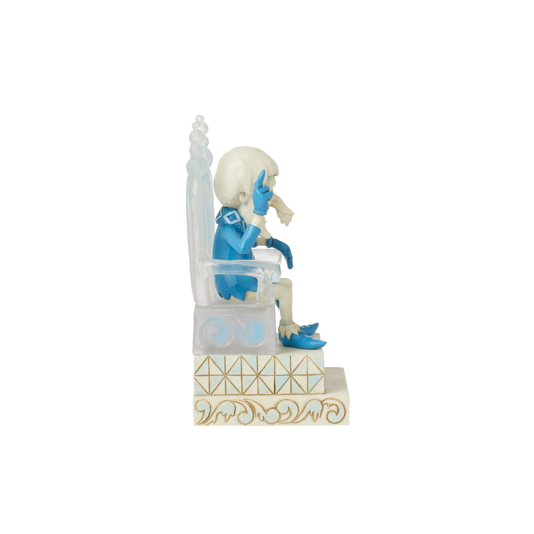 Year wout Santa by Jim Shore | Snow Miser Sitting on Throne | Figurine
