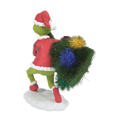 Grinch | Grinch Stealing Tree Figurine | Figurine