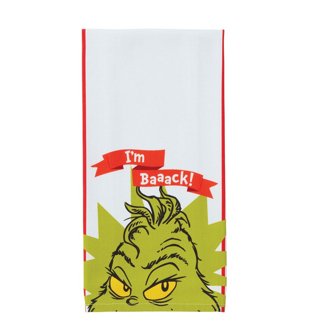 Grinch | Grinch I'm Back Tea Towel | Towel