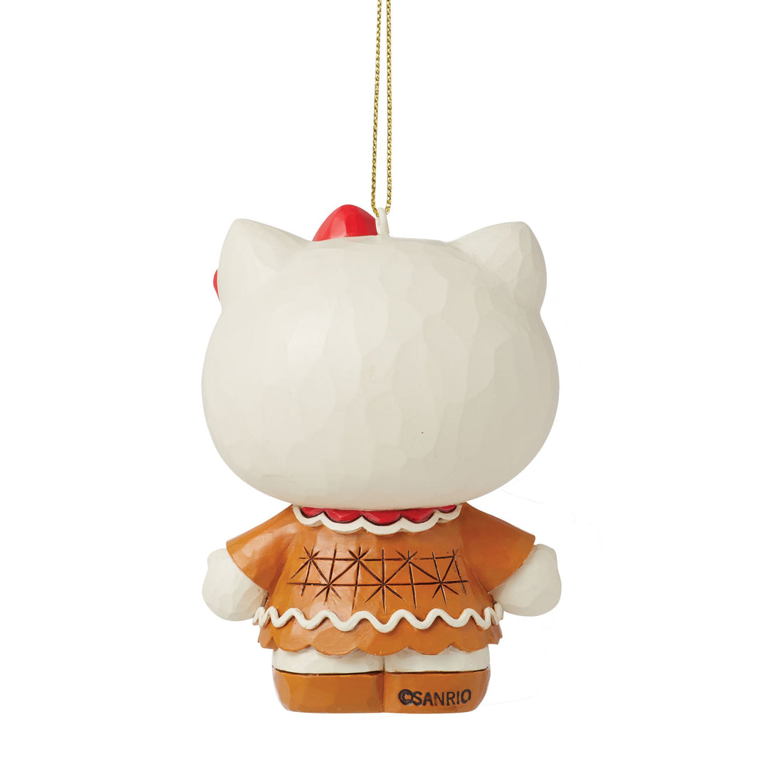 Sanrio by Jim Shore | Hello Kitty Gingerbread H/O | Hanging Ornament