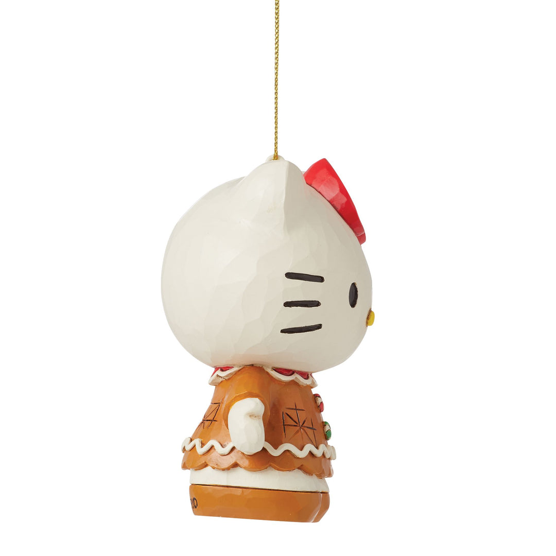 Sanrio by Jim Shore | Hello Kitty Gingerbread H/O | Hanging Ornament