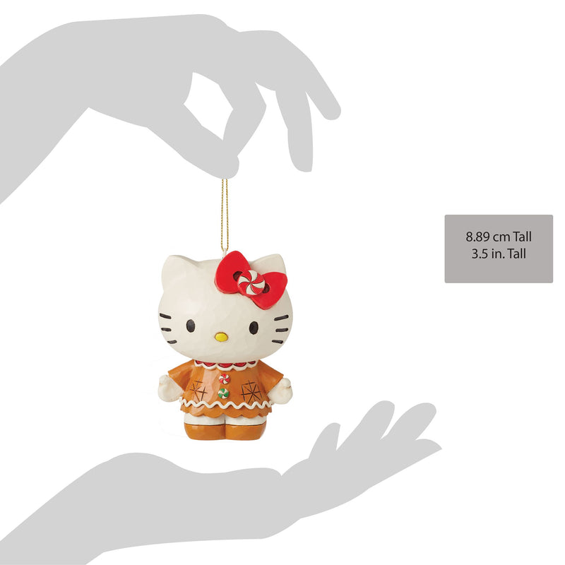 Sanrio by Jim Shore | Hello Kitty Gingerbread H/O | Hanging Ornament