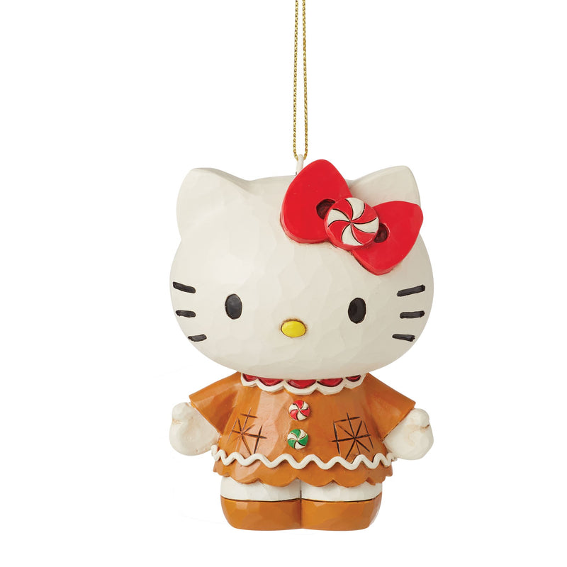 Sanrio by Jim Shore | Hello Kitty Gingerbread H/O | Hanging Ornament