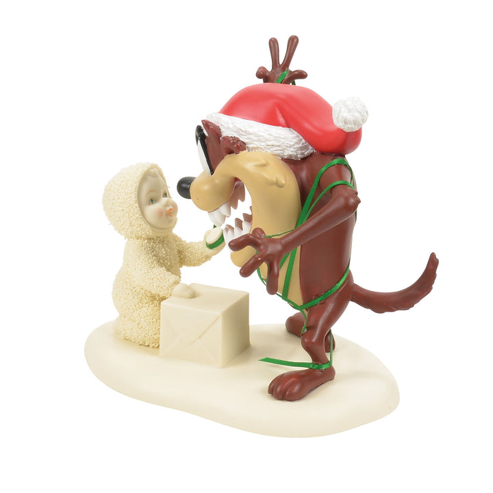Snowbabies Guest Collection | Taz Needs Ribbon! | Figurine