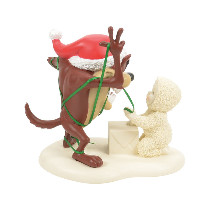Snowbabies Guest Collection | Taz Needs Ribbon! | Figurine