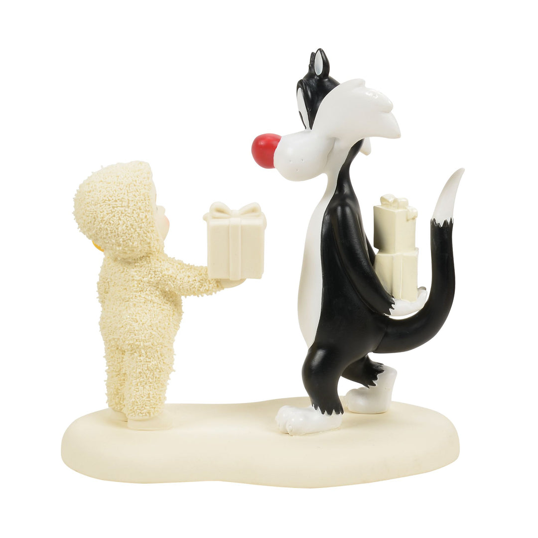 Snowbabies Guest Collection | A Pwesent for a Putty Tat | Figurine