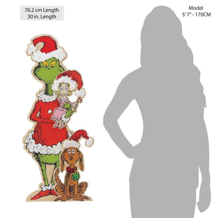 Flourish | Grinch Easel Floor Decor | Easel
