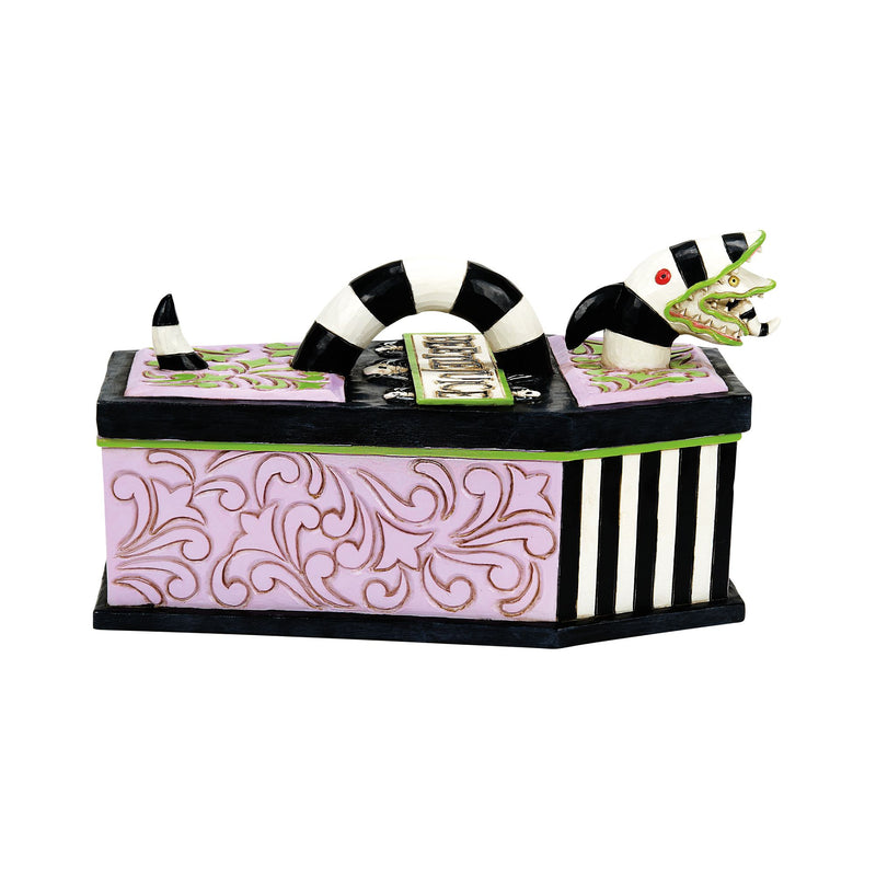 Beetlejuice by Jim Shore | Trinket Box Beetlejuice Coffin | Trinket Box