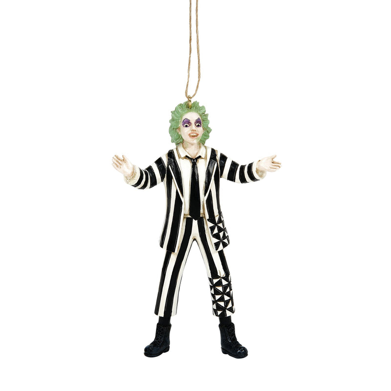 Beetlejuice by Jim Shore | Beetlejuice Ornament | Hanging Ornament