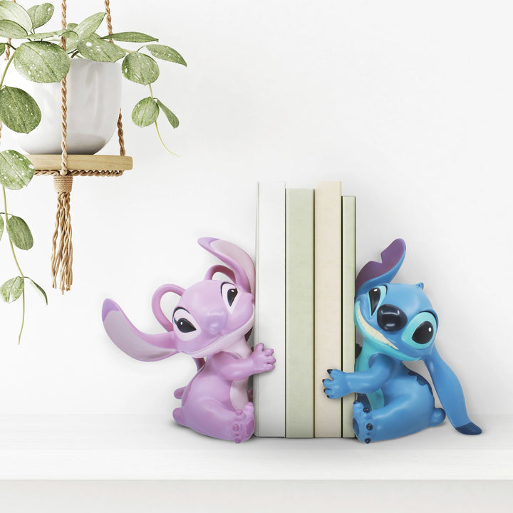Disney Showcase | Stitch & Angel Bookends | Bookend