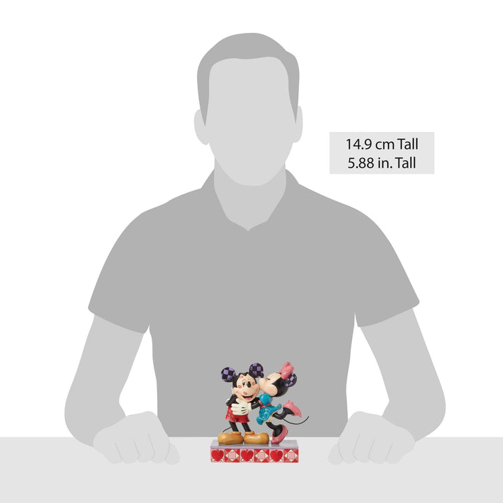 Disney Traditions | Mickey and Minnie Love Kisses | Figurine