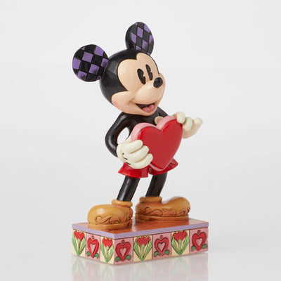 Disney Traditions | Mickey Heart Personalizable | Figurine