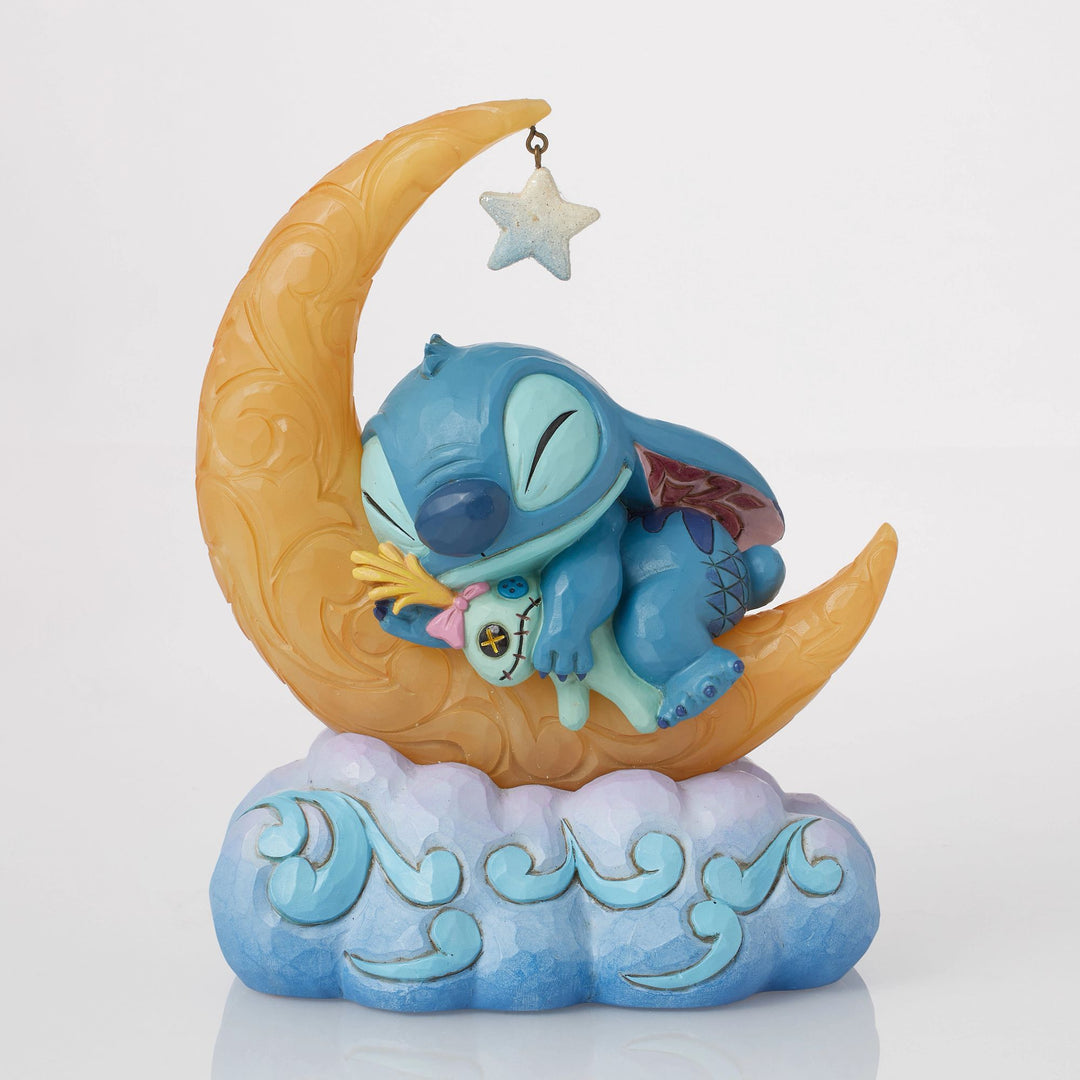 Disney Traditions | Stitch & Scrump on LED Moon | Figurine