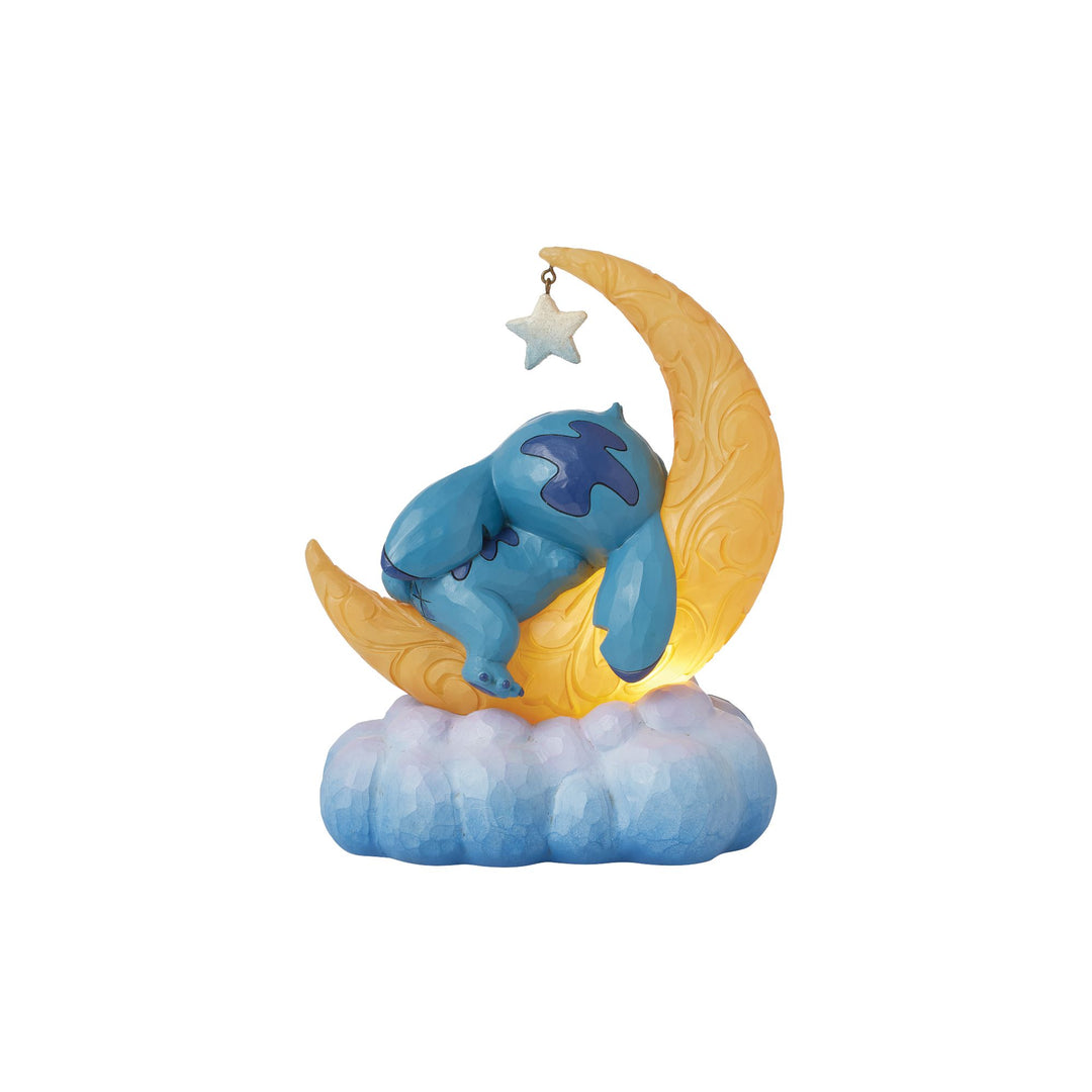 Disney Traditions | Stitch & Scrump on LED Moon | Figurine