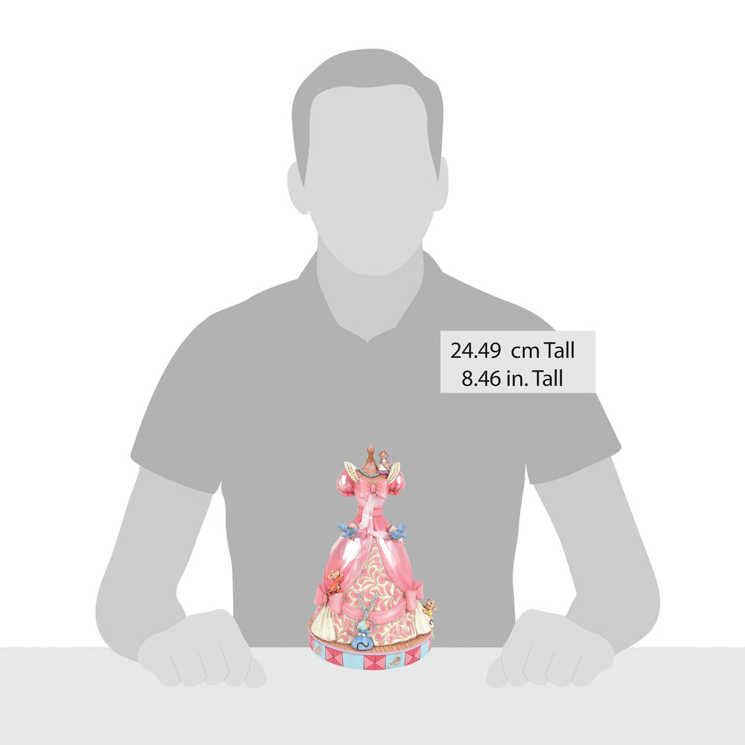 Disney Traditions | Cinderella's Pink Dress Music | Figurine Enesco Studios Disney Traditions | Cinderella's Pink Dress Music | Figurine Enesco Studios