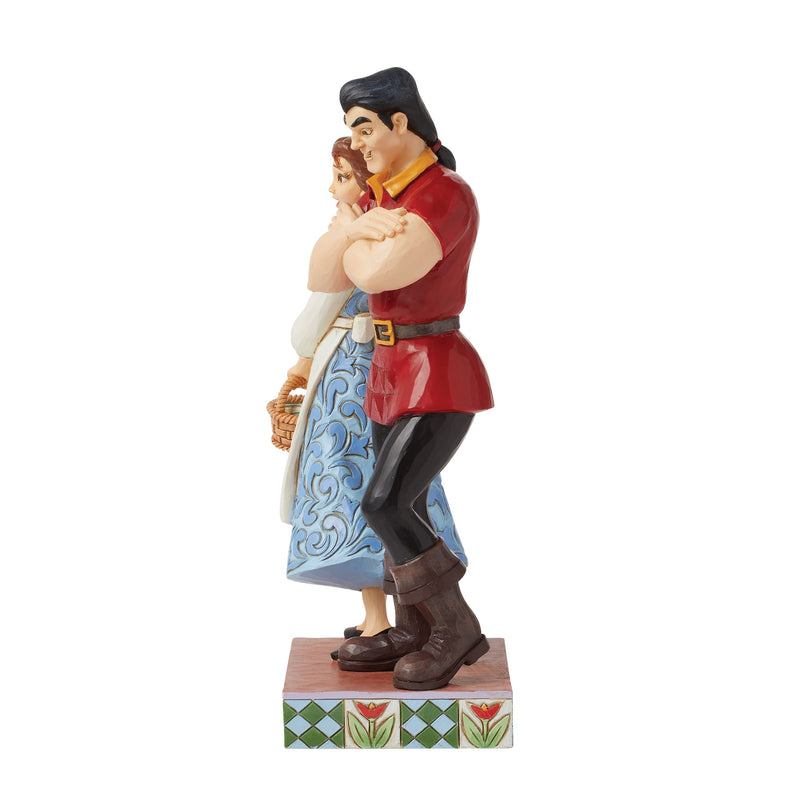 Disney Traditions | Gaston vs Belle Good vs Evil | Figurine