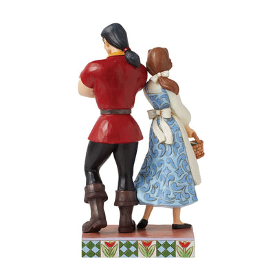 Disney Traditions | Gaston vs Belle Good vs Evil | Figurine